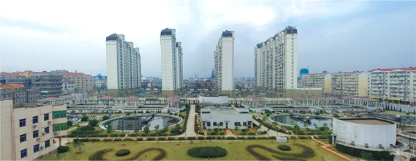 江西最大污水處理廠(chǎng)——南昌朝陽(yáng)污水處理廠(chǎng)二期工程（省、市優(yōu)良工程，獲滕王閣杯）